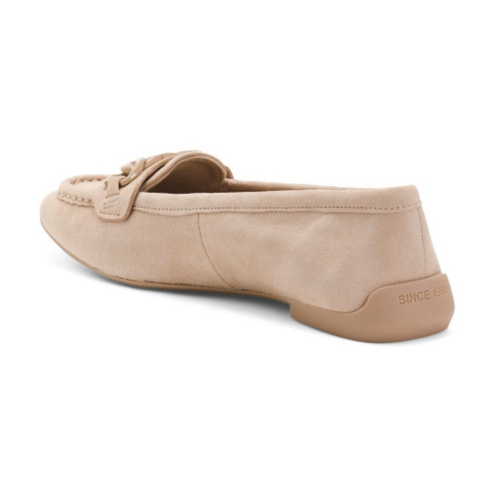 Franco Sarto Cream Loafers - Picture 3 of 5